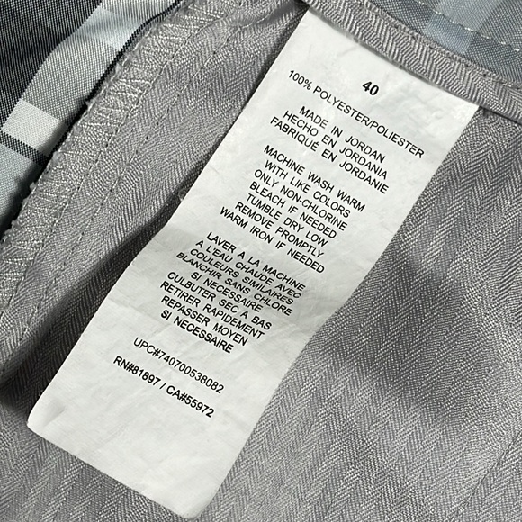 Ben Hogan mens grey plaid Performance polyester 9" inseam Golf shorts - size 40 - Picture 6 of 11